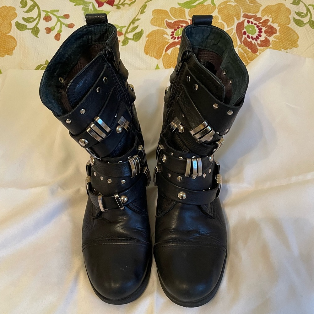 Black Leather boots